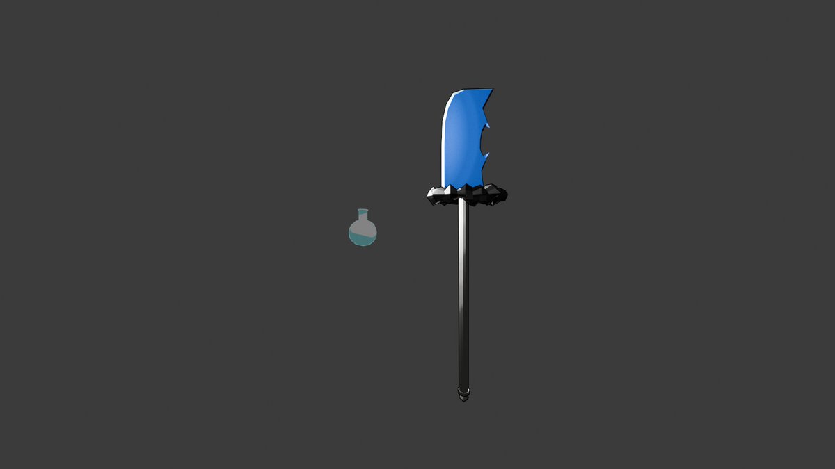 Fira_production's tweet photo. ime to practice making weapons and other important objects for a big project!~

i would love people to just throw weapon ideas at me

#lowpoly #B3D #blender https://t.co/FqKth3Bsd6