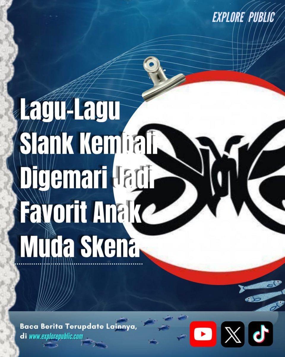 ExplorePublicc's tweet photo. Lagu-lagu Slank kembali digemari anak muda skena melalui media sosial dan komunitas musik, membuktikan karya legendaris tetap relevan lintas generasi.

baca selengkapnya : https://t.co/IGzvb0BewZ

#Slank #MusikIndonesia https://t.co/SoBdDIzC8H