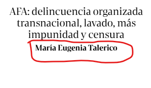 bartolomerulli's tweet photo. Maria Eugenia Talerico la monotributista A que dejò que fugaran 150.000 millones de dòlares cuando estuvo en la UIF la que viaja 6 veces por año a europa, la que mandò a la hija a estudiar a Francia sin tener una sola tarjeta a su nombre la que vive en un country habla de "Delincuencia" (desde sus vacaciones en Miami)
CARADURA