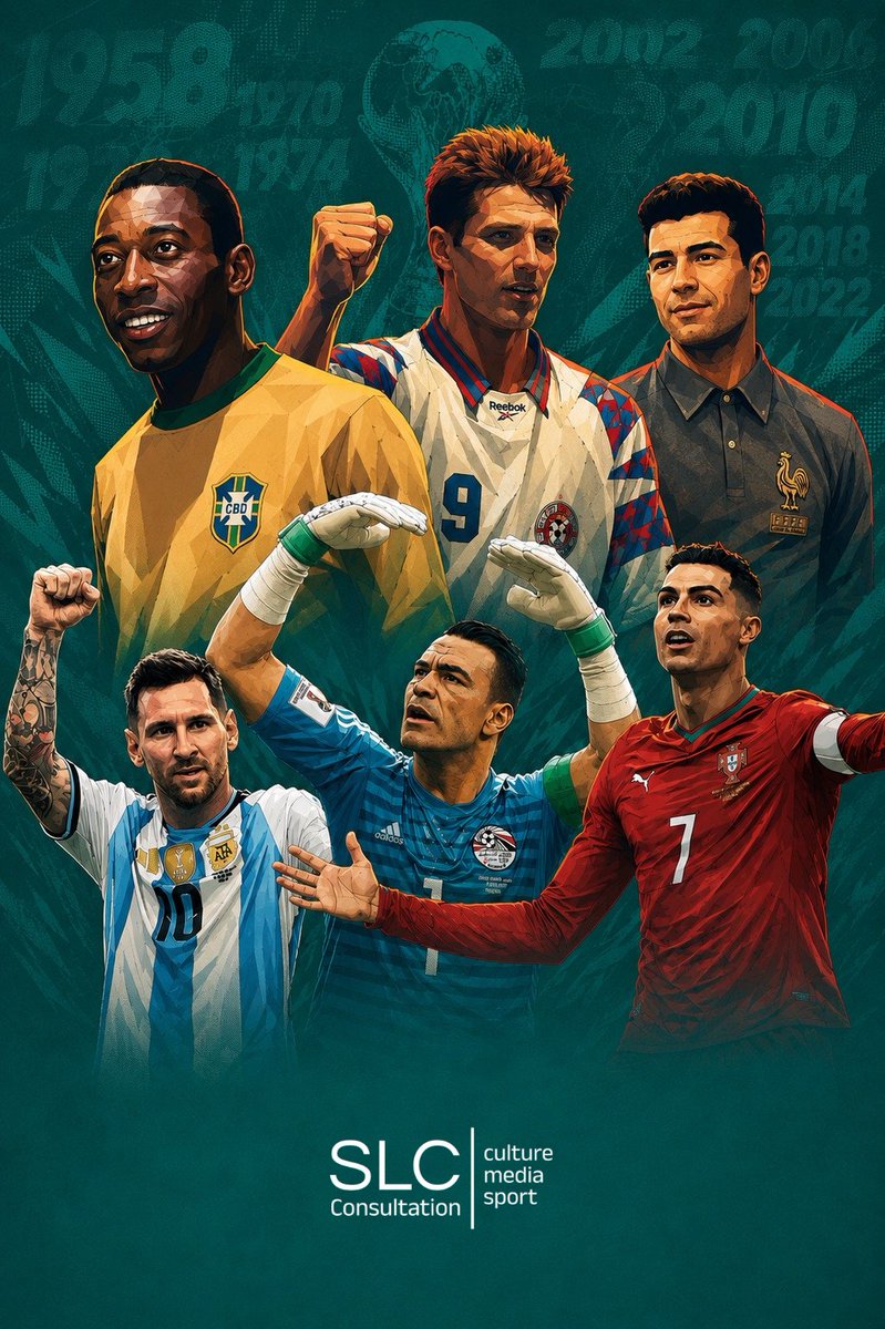 SLCCSA's tweet photo. الأرقام التي صنعت تاريخ كأس العالم

مجرد المشاركة في #كأس_العالم إنجاز لا يبلغه معظم لاعبي كرة القدم، أما أن تترك فيه رقمًا خالدًا، فهذه قصة مختلفة.

في عام 1994، سجل أوليغ سالينكو خمسة أهداف في مباراة واحدة، وهو رقم لا يزال صامدًا. وقبله، أنهى الفرنسي جوست فونتين نسخة 1958 برصيد 13 هدفًا، كأفضل هداف في بطولة واحدة.

وأصبح بيليه أصغر هداف في تاريخ كأس العالم بعمر 17 عامًا، بينما كتب عصام الحضري اسمه كأكبر لاعب يشارك في البطولة بعمر 45 عامًا.

ثم جاء كريستيانو رونالدو ليسجل في ست نسخ متتالية من كأس العالم، في حين رسخ ليونيل ميسي مكانته كأحد أكثر اللاعبين مساهمة في تاريخ البطولة، سواء بالمشاركات أو الأهداف أو الصناعة.

هذا ما سجله التاريخ حتى الان وغداً قد نرى من يستطيع تجاوز وكسر هذه الأرقام.

#مونديال_SLC