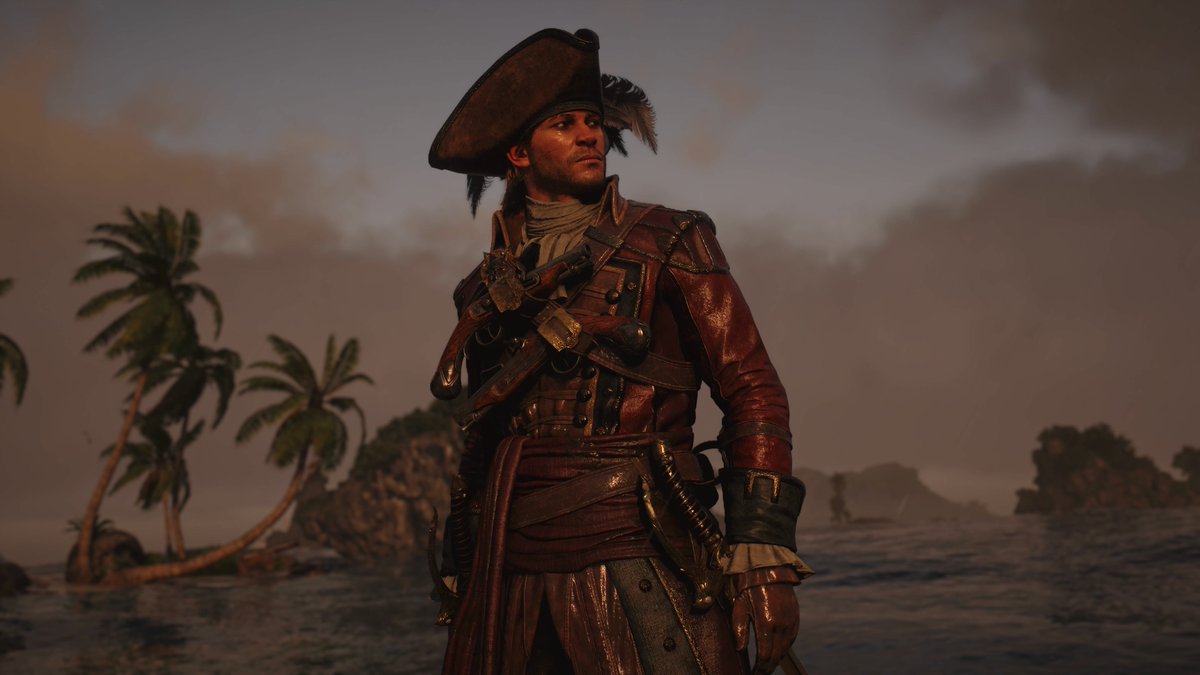 Alecsamuel's tweet photo. This past week I’ve been playing Assassin’s Creed Black Flag Resynced and while I can’t share my thoughts on the remake just yet, I can however share these digital photos I took in-game!😬🌴🏴‍☠️ https://t.co/wv4U3Gi2Ha