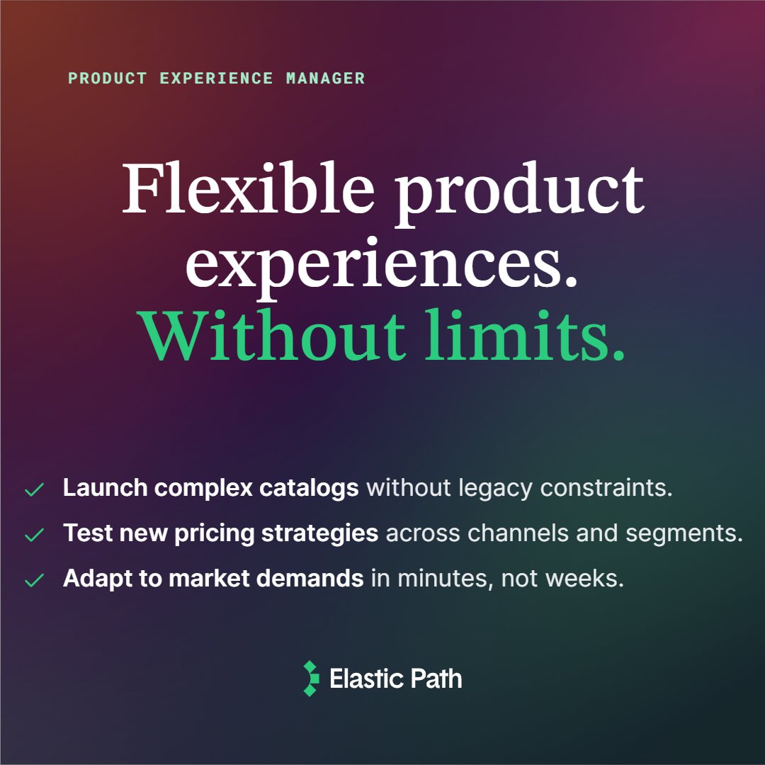 Elastic Path tweet media