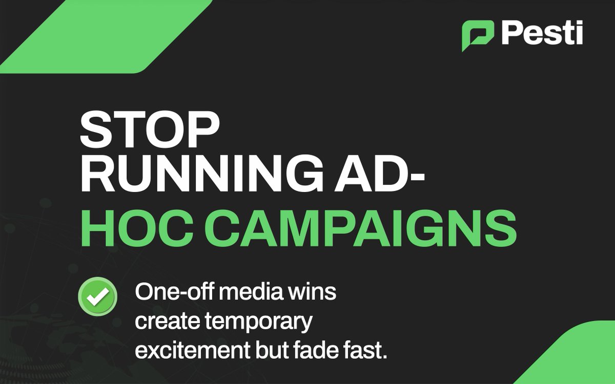 CHARLIE_PESTI's tweet photo. Some supply chain brands feel “everywhere” because they run always-on PR, not one-off campaigns. Consistency builds market memory, trust, and revenue. Break the cycle of ad-hoc buzz: https://t.co/VaETZ1Ghcc https://t.co/iwyzSkwIRB