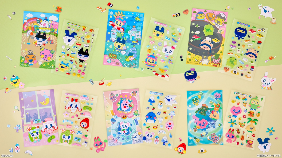 TMGC_net's tweet photo. ✨『たまもりしーる』 第4弾がと～じょ～✨
NEWデザインのたまもりしーるリフィル6種は、本日7/11(土)発売で登場♪
さらに「たまもりアクセ」も令和に復刻!!
8/1(土)に発売予定!!

たまごっちのシールに、アイテムのシールを重ねて「たまもり」しよう❤
商品詳細はこちら▼
https://t.co/TJIPWhBh5X

#Tamagotchi #たまごっち #たまもりしーる #たまもり