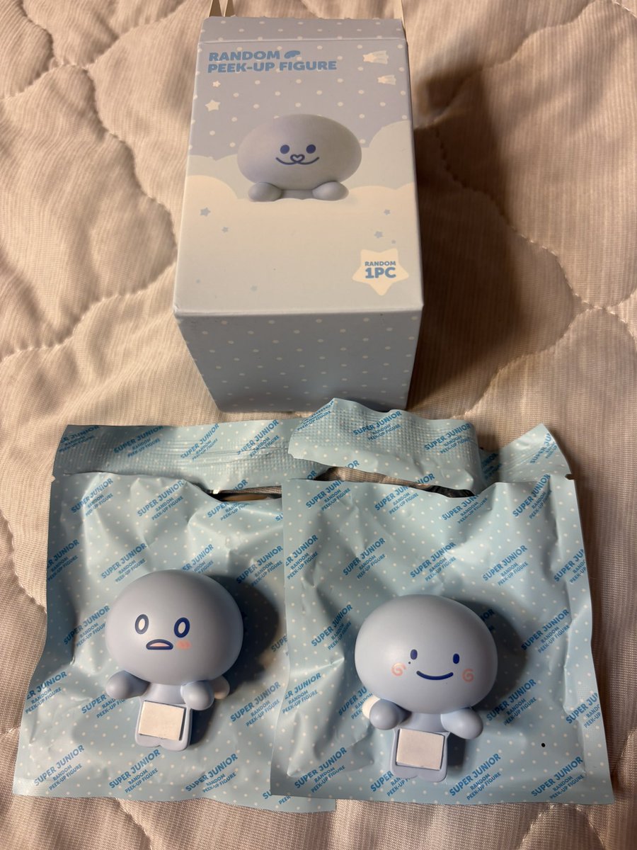 Fairy001Tale's tweet photo. 【SJ ランダムフィギュア交換】

SUPER JUNIOR スジュ ランダムPEEK UP FIGURE ピークアップフュギュア

🌟譲🌟　ヒチョル、キュヒョン

🌟求🌟　イェソン、シウォン

都内手渡し若しくは郵送での交換希望です。
どうぞよろしくお願い致します。

お気軽にリプ若しくはDMお送りくださいませ🙇‍♀️🙇‍♀️

#スジュ交換 #ランダムピークアップフィギュア交換 #PEEKUPFIGURE交換