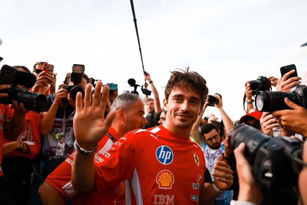 leclercsletters's tweet photo. life feels so good after a charles leclerc win

📷: shotbyannig https://t.co/2t9zTxJLgI