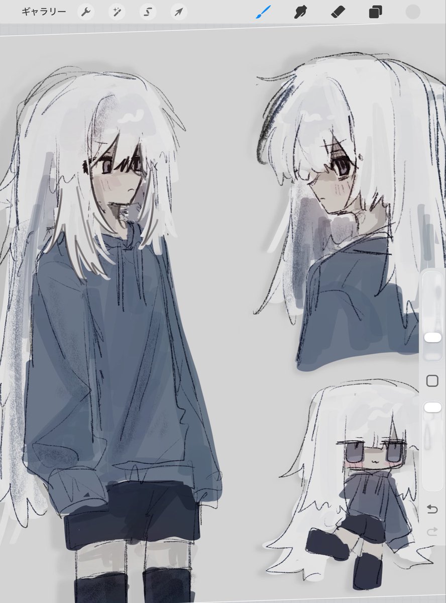 i_wana00's tweet photo. 正面絵描けない https://t.co/OySMSHgEAP
