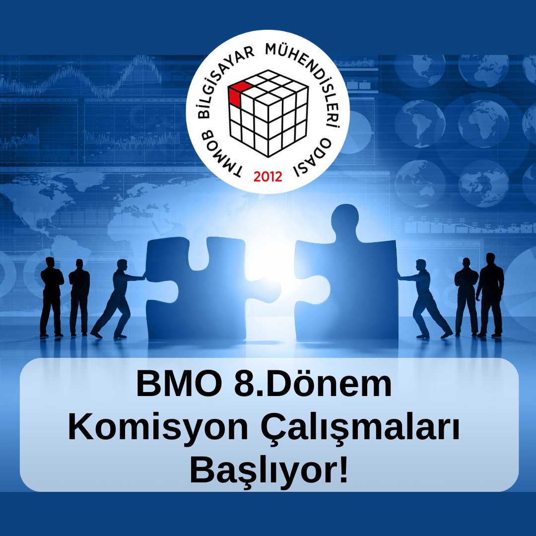 TMMOB_BMO's tweet photo. Bilgisayar mühendisliği alanının geleceğine katkıda bulunmak, mesleki dayanışmayı güçlendirmek, ortak bilgi ve deneyimimizi birlikte üretime dönüştürmek için tüm üyelerimizi BMO 8. Dönem komisyon çalışmalarına katılmaya çağırıyoruz. https://t.co/5QCOb7pkAB https://t.co/UO0O9UC1DM