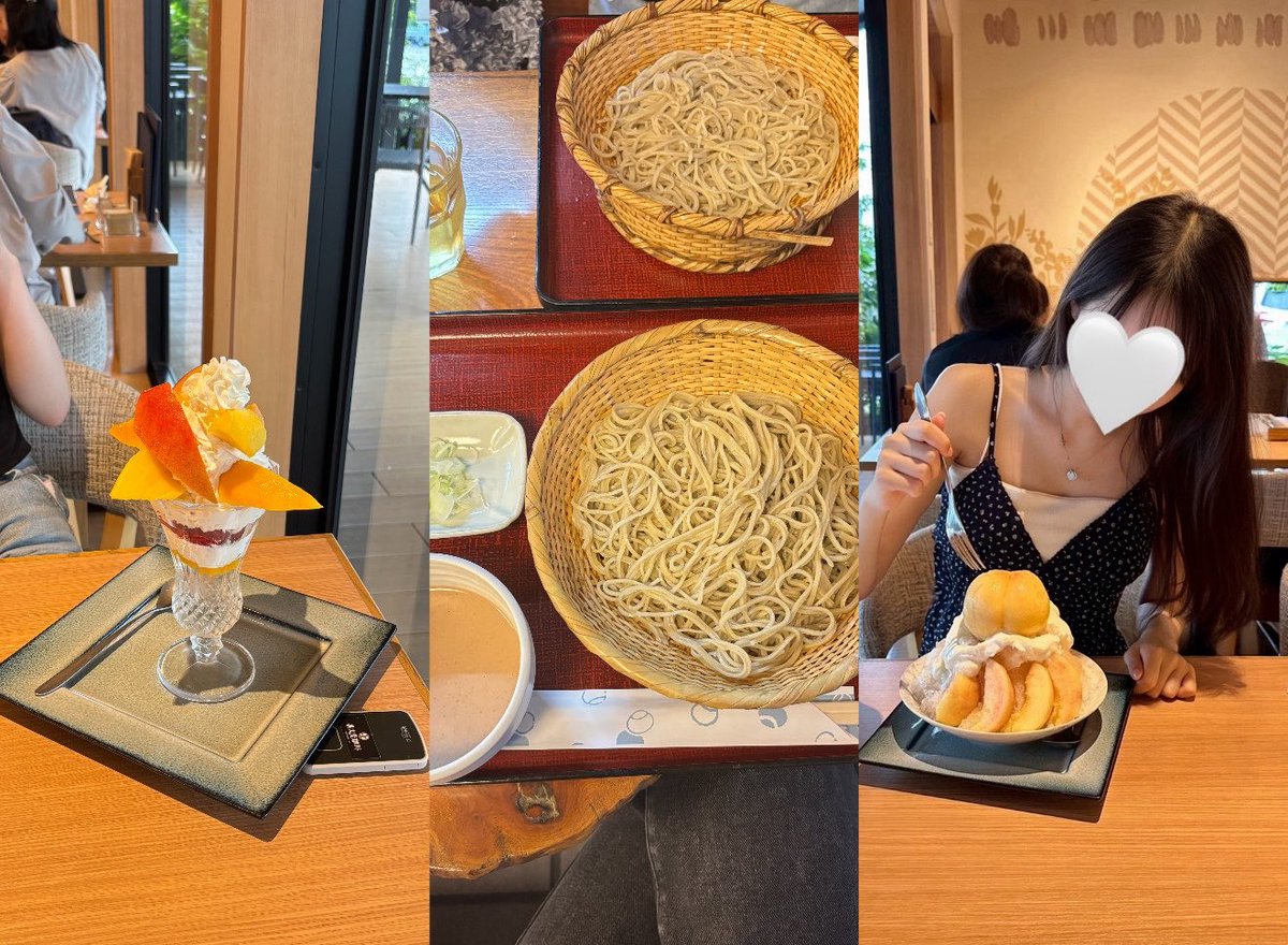 _sakupote's tweet photo. 深大寺に行ったらこの桃のかき氷は食べるべし🍧🍑

✍🏻果実屋珈琲 調布深大寺店 https://t.co/4Hh78LRi1q