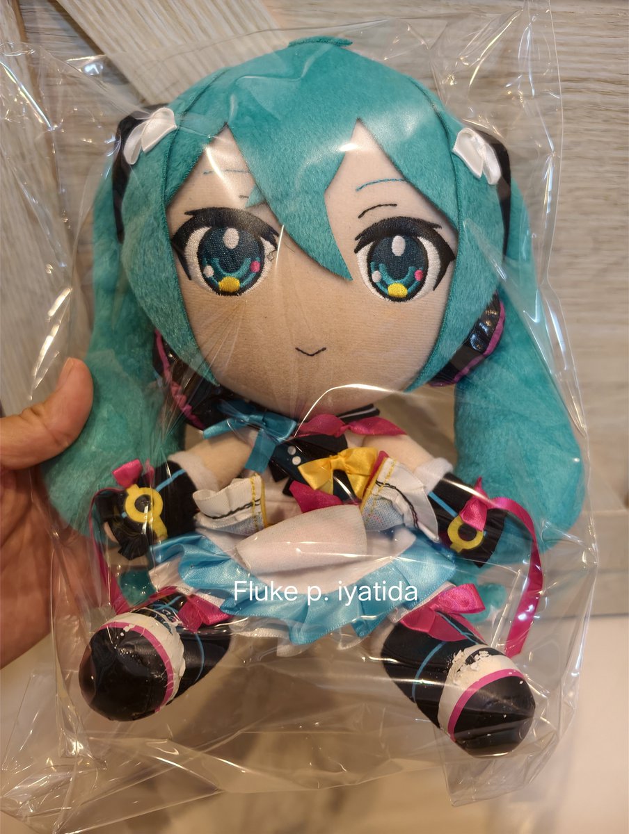 FIyatida's tweet photo. Hatsune Miku Magical Mirai 2018 Plush
**ตำหนิ เท้าลอก จากการเสียดสีกับถุง**ขอคนรับได้
🍀 800.- รวมส่ง 🍀
สนใจสอบถามเพิ่มเติมได้ค่ะ
#ตลาดนัดVocaloid #ตลาดนัดมิกุ #ตลาดนัดmiku #ตลาดนัดมิคุ https://t.co/3A3dp6Qgvk