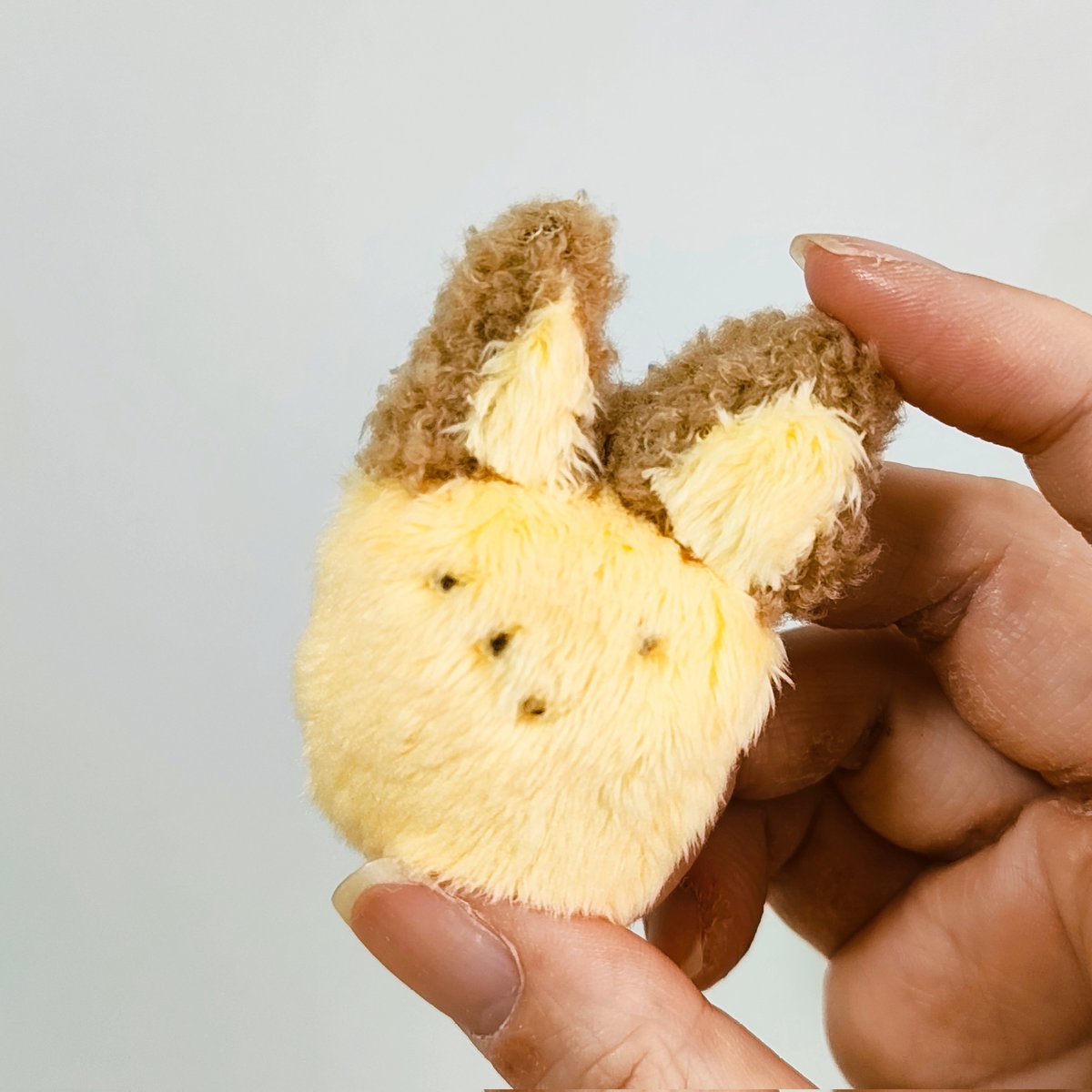 でけた🌽🦊🫶 #ハンドメイドぬいぐるみ