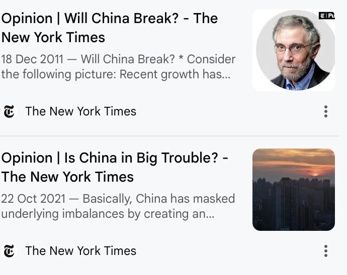 StartedBetter's tweet photo. Paul Krugman has been a consistent China basher. 

This one is pretty telling given that that chart on Chinese consumer real estate price over 20 years. https://t.co/ZuQNta0S5k