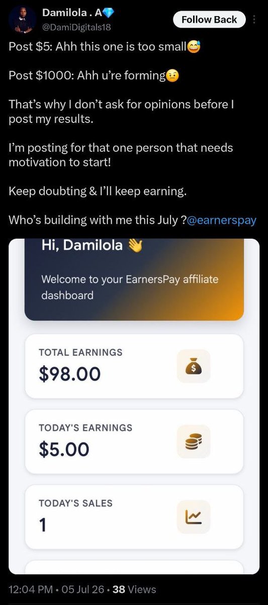 KombeePromise's tweet photo. Imagine waking up in the morning just to see alart even while you were sleeping.. this could be only the work of affiliate marketing...
Interested? DM 👉 08149568683 https://t.co/BHacBO6exn