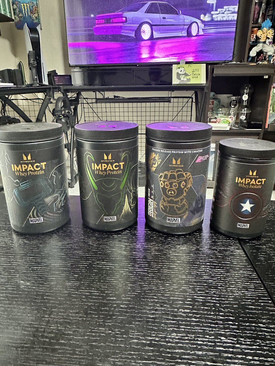 Y_record_0819's tweet photo. MyProteinのプロテインが届きました🔥
マーベルコラボのThor（左）とLoki（右）！

マーベルコラボが増えてきた😎

気になってる人はぜひチェックしてみてください👇
https://t.co/7OO7PRl1nf

#MyProtein #ImpactWhey #マーベル #筋トレ飯 #プロテイン生活 #29歳の挑戦 https://t.co/4GUs7rbIC4