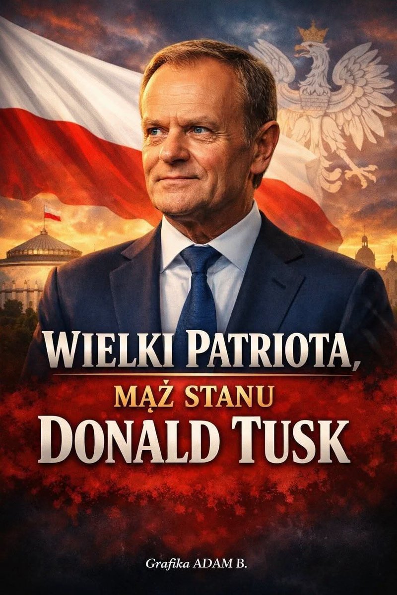 GosiaHebzie's tweet photo. NAJWYBITNIEJSZY POLITYK RZECZYPOSPOLITEJ POLSKIEJ ❤️ 🇵🇱 ❤️ https://t.co/UdyJvIATzi