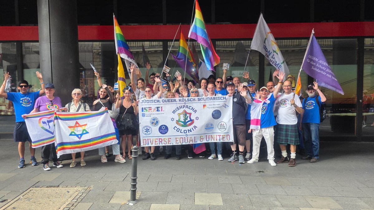 LoveGuerillero's tweet photo. #CSD #Köln #k0507
#QueerJews #EndJewhatered
#NoPrideInAntisemitism #ColognePride https://t.co/VjZJb9YQrk