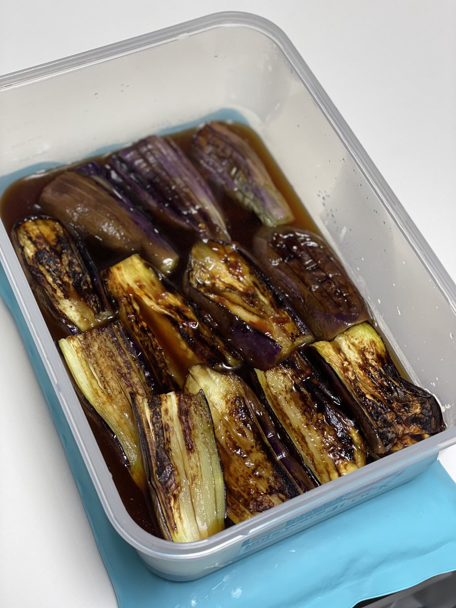 茄子を🍆 焼きましてよ！！！！