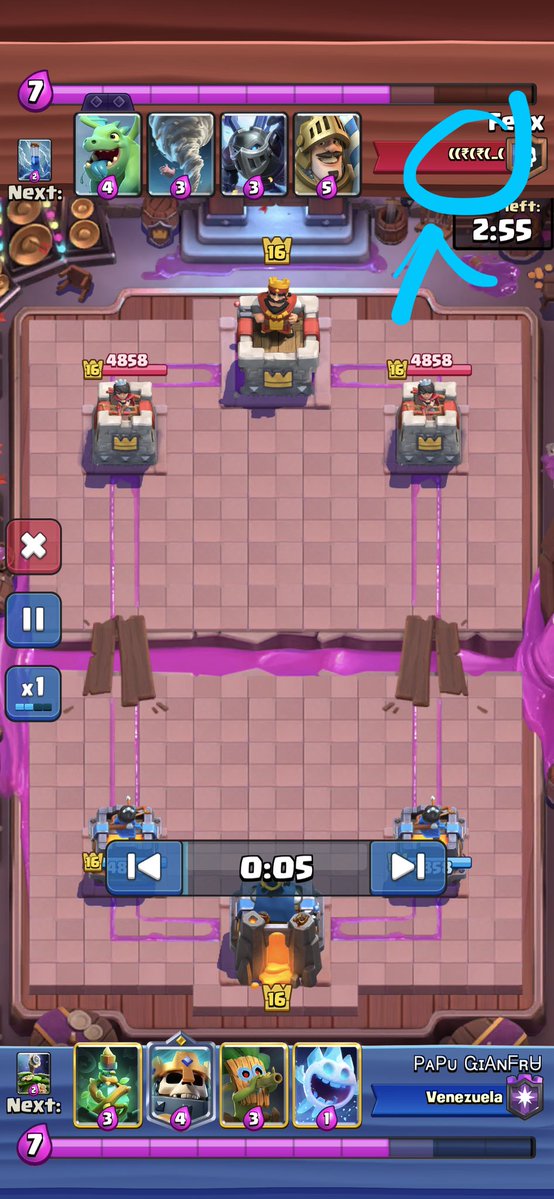 papugianfru's tweet photo. @princess16lover game is full of bots, just look at this account, no masteries of the cards they using, no clan but when entering the replay they are in a clan, and this is "high" ladder https://t.co/HUuDzcNmPt