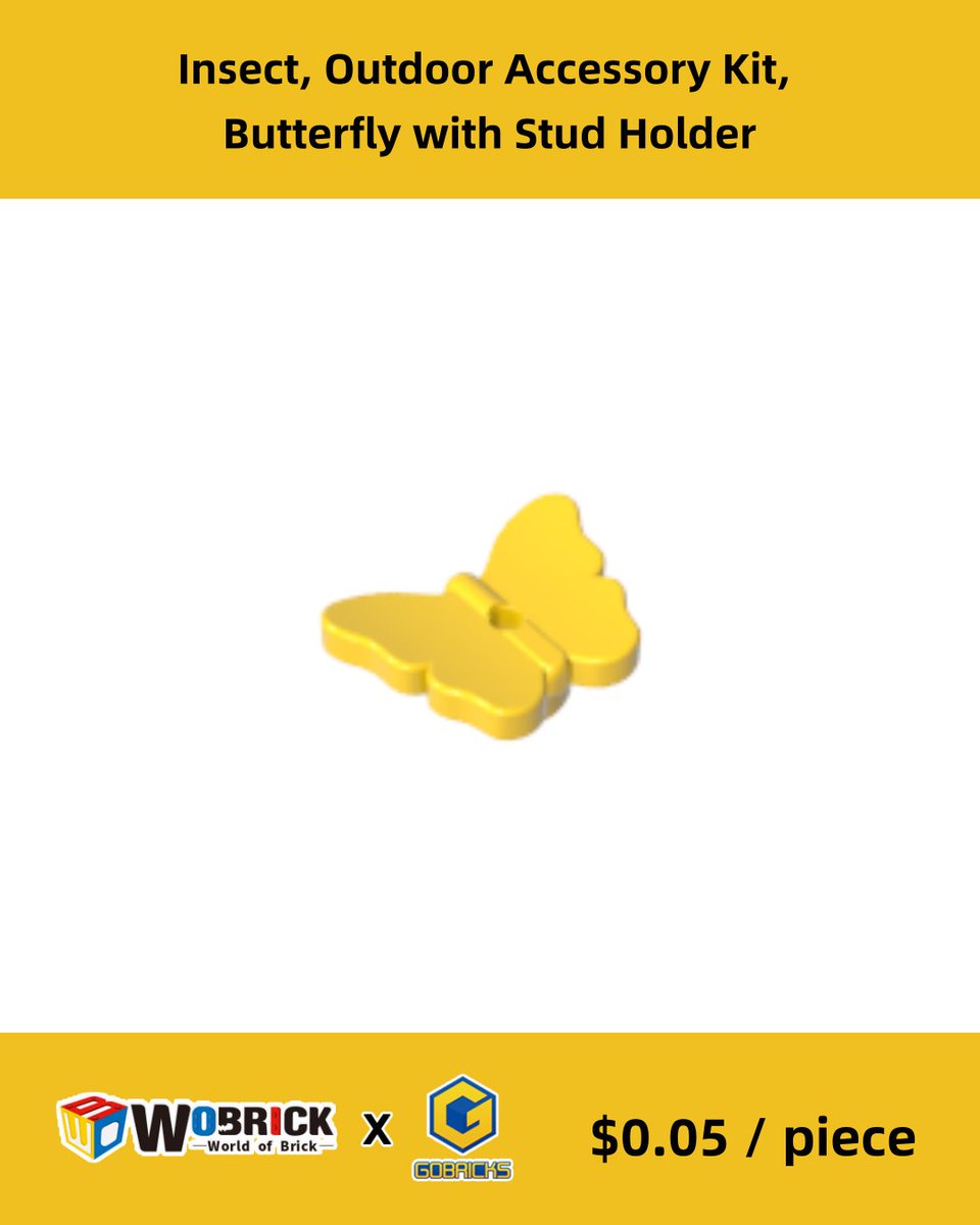 WobrickOfficial's tweet photo. Stunning Butterfly Brick! It’s absolutely gorgeous! 🦋
We have a huge variety of building bricks and colors available on our website! ✨
Shop now and turn your amazing creations into reality! 🛍️
#wobrick #legotool #gobricks #brick #afol #giftstore #event #bigsale #julysale https://t.co/rta2Xr8MuO