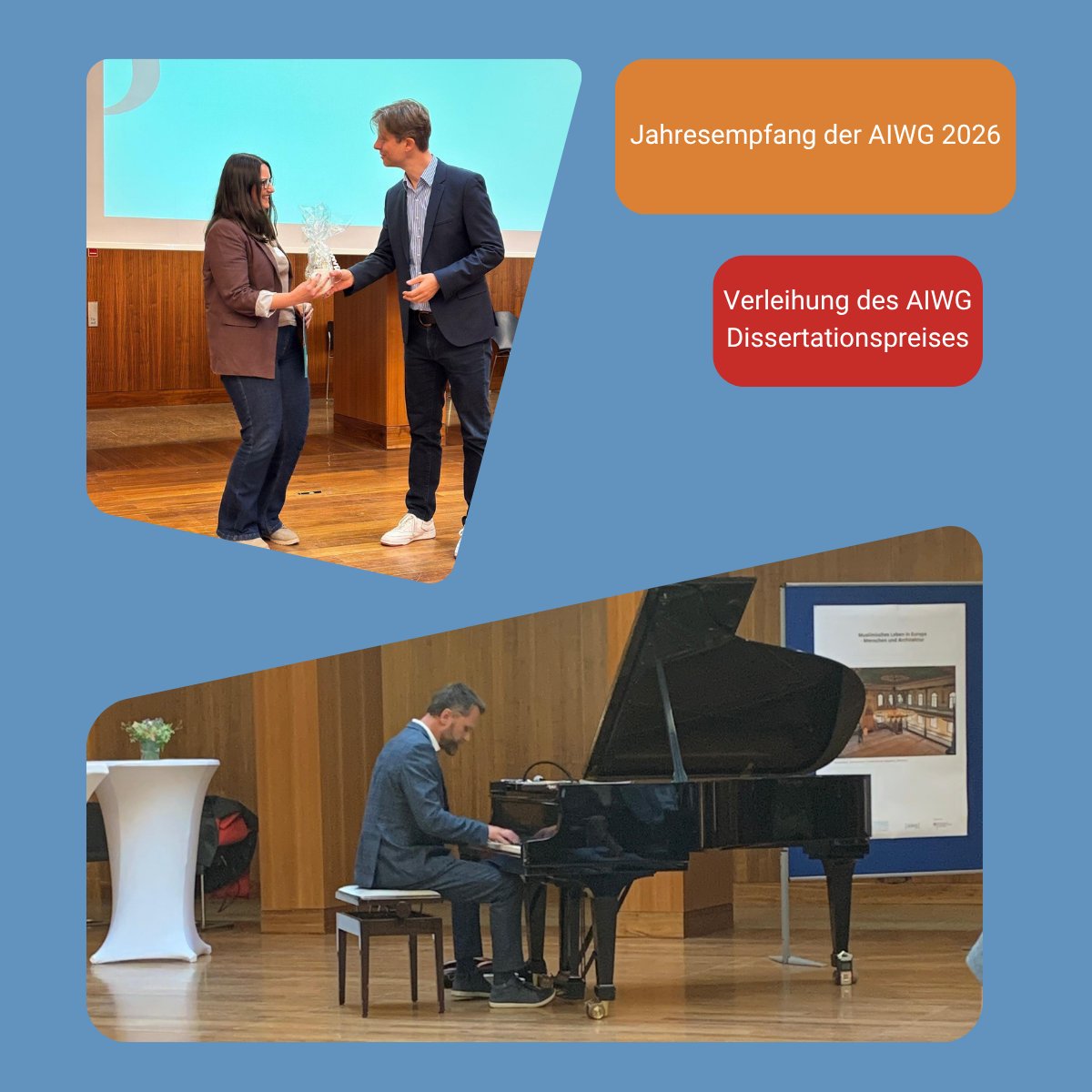HadilLababidi's tweet photo. Drei inspirierende Tage in Frankfurt
Beim Jahresempfang der AIWG durfte ich den AIWG-Dissertationspreis entgegennehmen: mein persönliches Highlight. Die Auszeichnung ist für mich eine grosse Ermutigung, meinen Weg in der islamischen Bioethik weiterzugehen.

Am Freitag ging es ... https://t.co/SG2SX98dk2