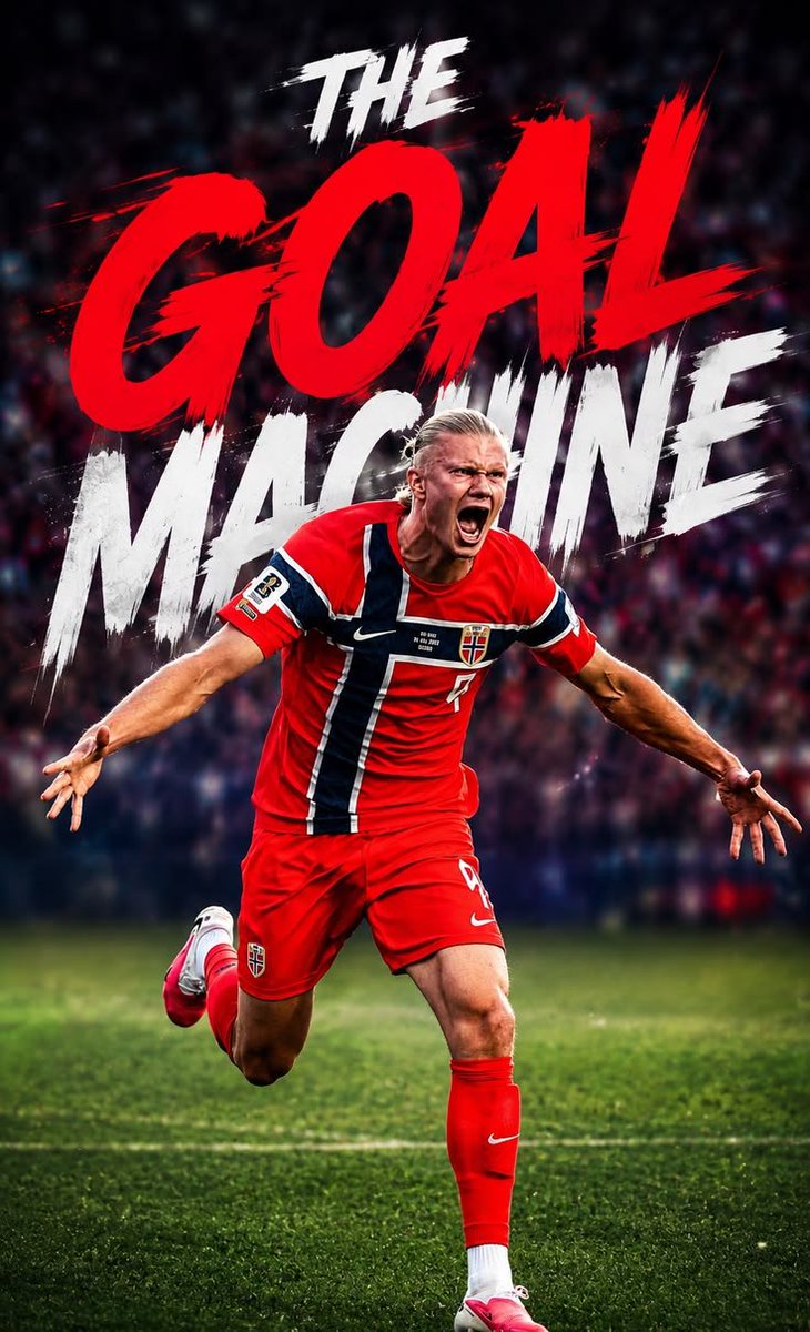 Divinesouls250's tweet photo. @erling Every defender's Nightmare 🤖
#FIFAWORLDCUP
#Worldcup2026
#Haaland 
#Norway
#HeiaNorge
#Sterkeresammen https://t.co/dLtvbUVhwK