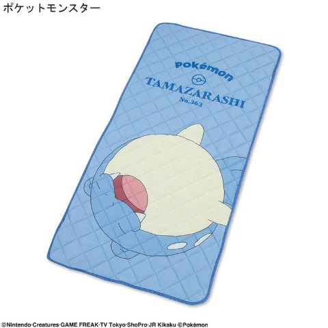 denfaminicogame's tweet photo. 『ポケモン』“グレイシア”や“タマザラシ”がデザインされた「しまむら」とのコラボ商品がかわいい。7月7日より発売へ
https://t.co/wILjkbSc04

「ラプラス」「ロコン（アローラのすがた）」などが涼しい色合いの服や寝具になって多数登場。こおりタイプのポケモンたちと暑い季節を乗り切ろう https://t.co/gw6CSyI8r0