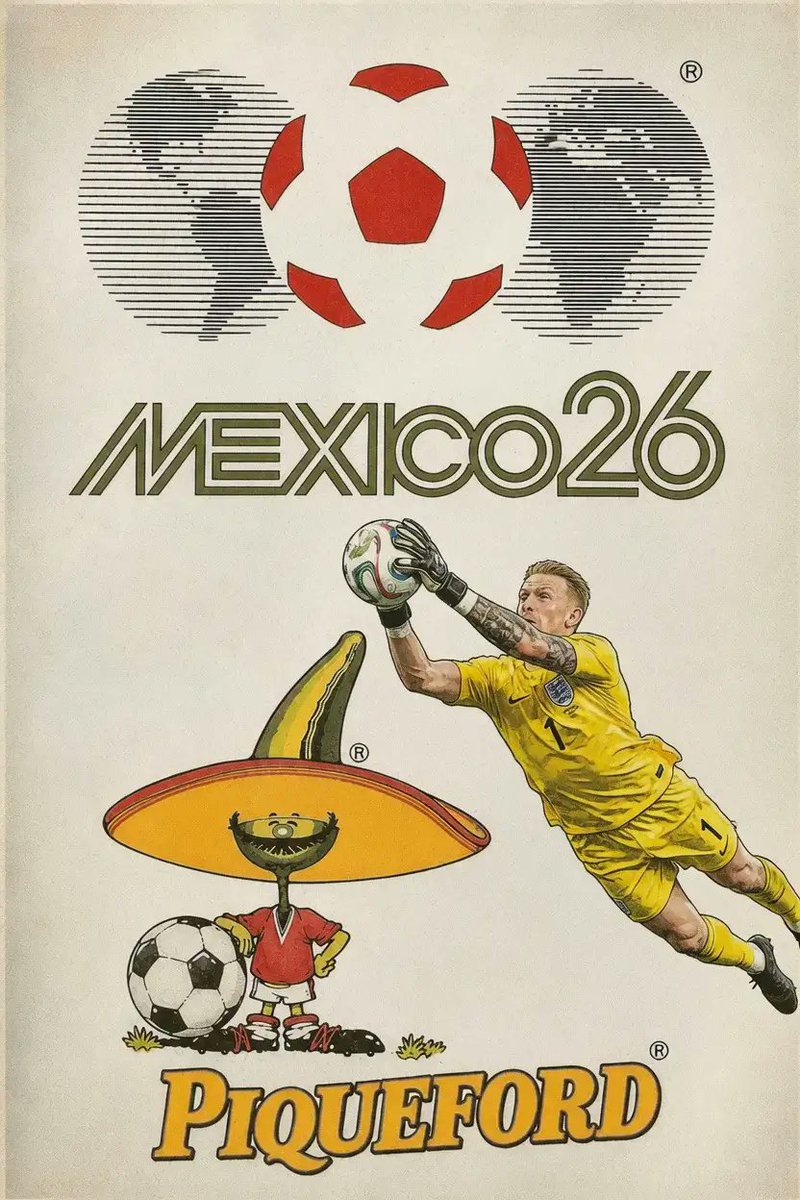 grandoldteam's tweet photo. Piqueford.

Jordan Pickford. #ThreeLions https://t.co/FNJTnDdkBJ