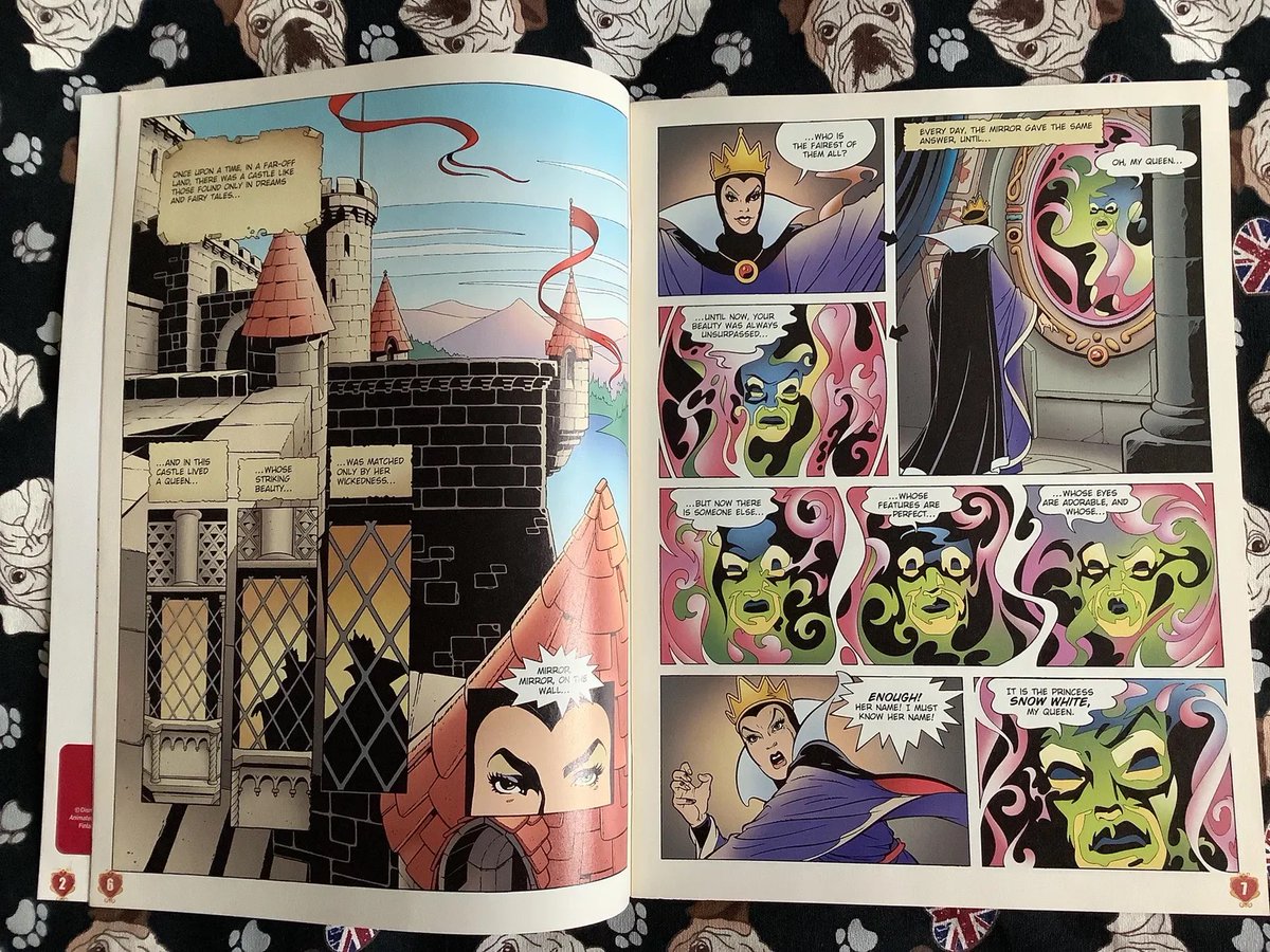 WatsonsVintage's tweet photo. The WHOLE Movie in one comic strip story! Rare Vintage circa 2003 Walt Disney's Snow White and the Seven Dwarfs Official Collector's Comic https://t.co/2GF0u1ZFfM via @Etsy #VintageComics #SnowWhite #SevenDwarfs #WaltDisney #CollectableComic https://t.co/AJOsDACgB1