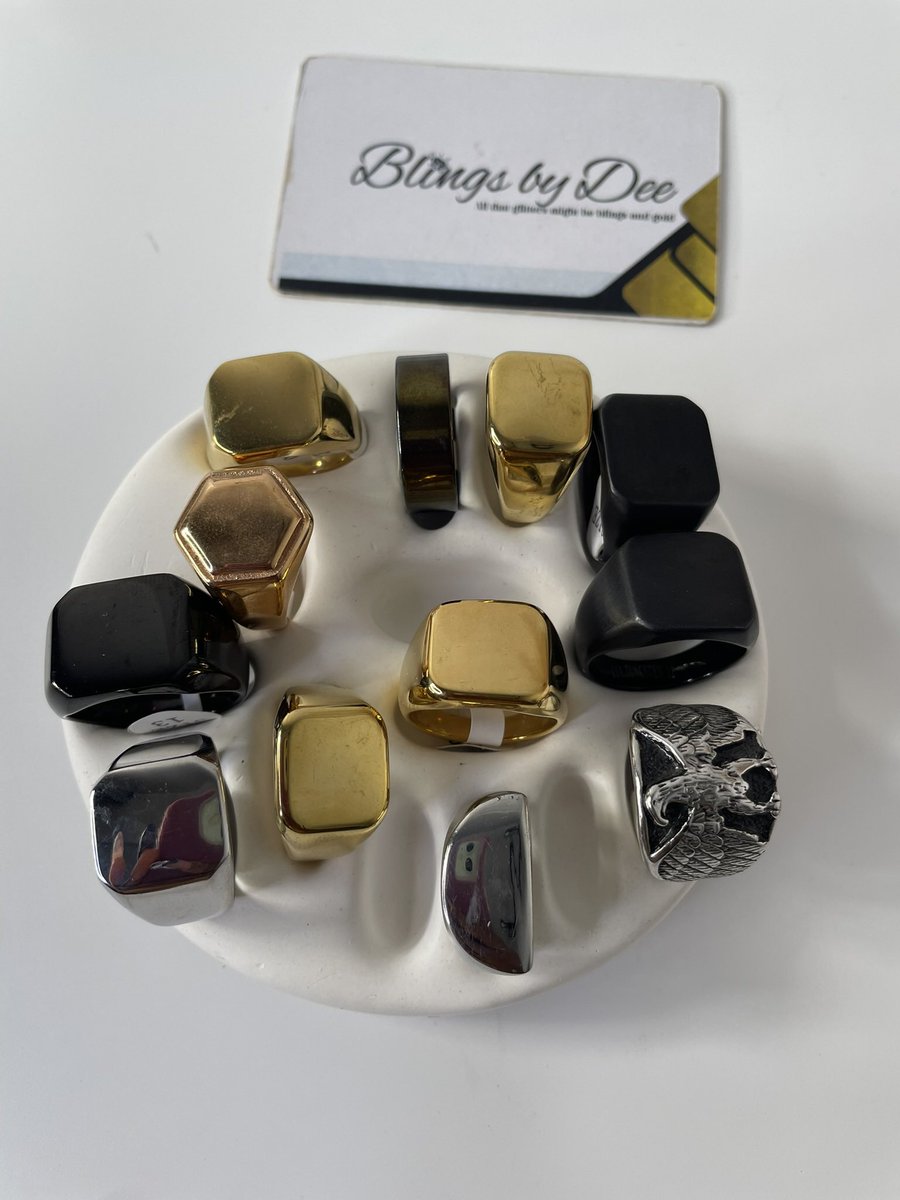 Dee_Bebegirl's tweet photo. gothic male rings available 
N5,500 each https://t.co/co6vTf2juU