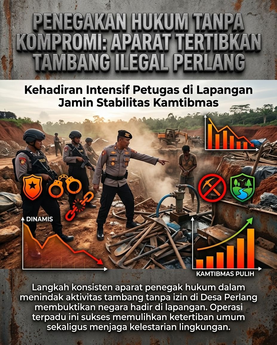 beritabanjarr's tweet photo. Penegakan hukum yang konsisten menjadi langkah penting menjaga keamanan, ketertiban, dan kelestarian lingkungan. Operasi terhadap tambang ilegal di Perlang menunjukkan pentingnya pengawasan  #bangkabelitung #pttimah #timahfu #PenegakanHukum #BangkaBelitung https://t.co/ko2Zy8iKnh