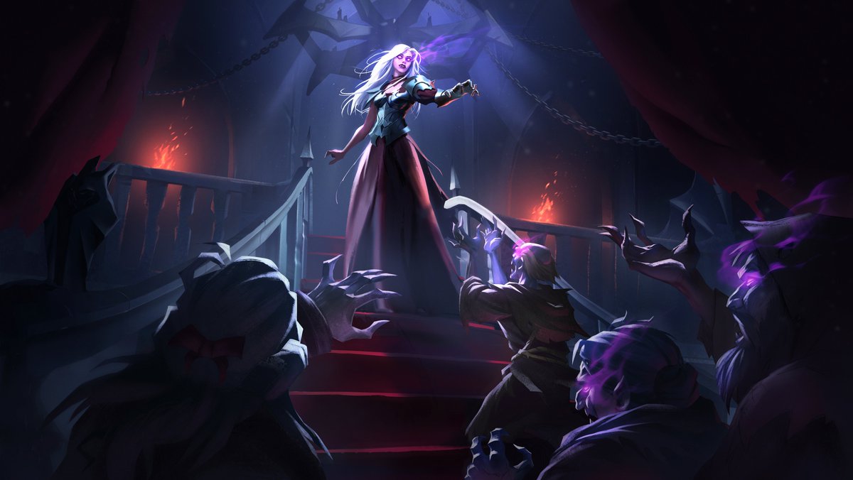 VRisingGame's tweet photo. Early access art work appreciation post https://t.co/2Qbpw0bFhm