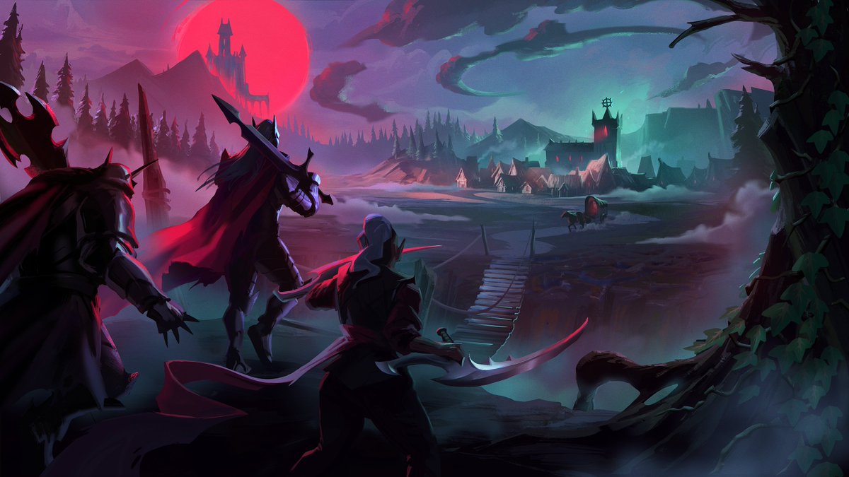 VRisingGame's tweet photo. Early access art work appreciation post https://t.co/2Qbpw0bFhm