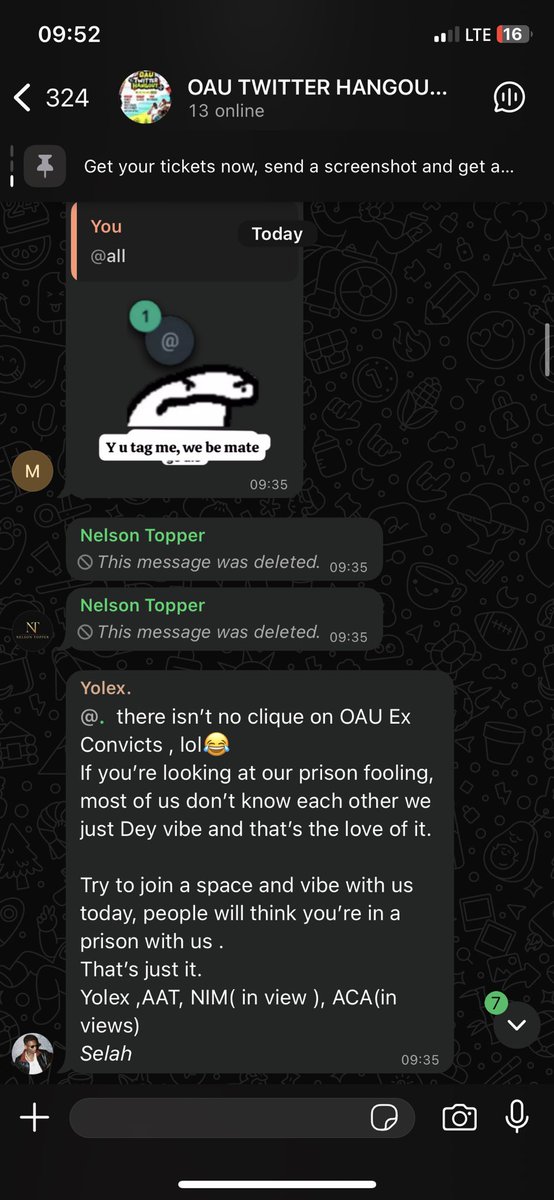 Jeff_Okhai's tweet photo. OAU Twitter hangout WhatsApp group conversation Broo😭😂😂😂😂😂 https://t.co/43CMsRM4yC