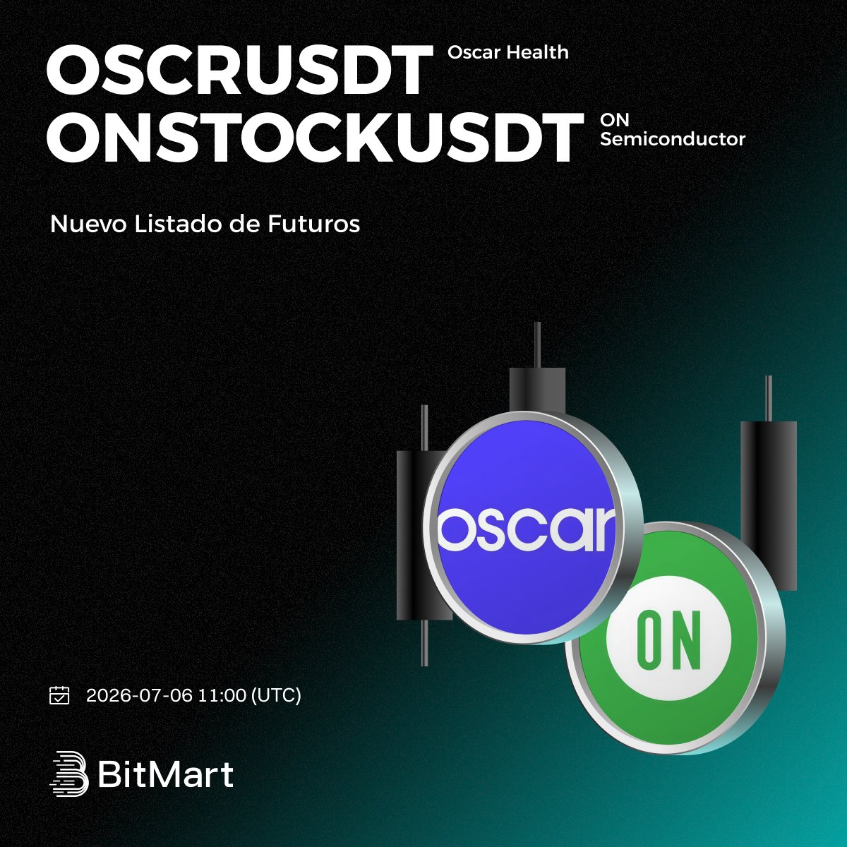 BitMart_es's tweet photo. @CCentel_io @ton_blockchain @IntivaHealth 📈 BitMart Futures listará Acciones de OSCRUSDT Y ONSTOCKUSDT

✍️ Regístrate en BitMart https://t.co/Coo1t3AUgx

👉 Más información:
https://t.co/Gqx3JGRaXW https://t.co/pcgU8onxMo