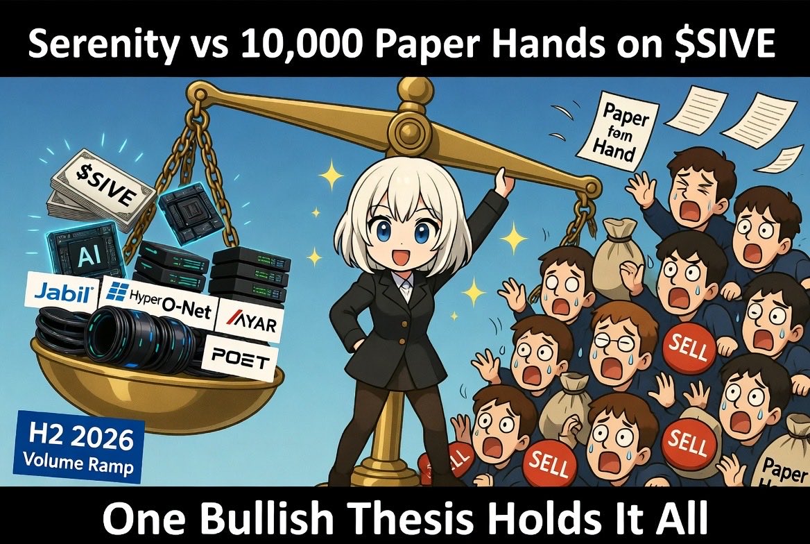 lamibinod12's tweet photo. @aleabitoreddit @aleabitoreddit holding the bullish thesis vs ask the other investor trying to get out of $sive https://t.co/c9neXGZskg