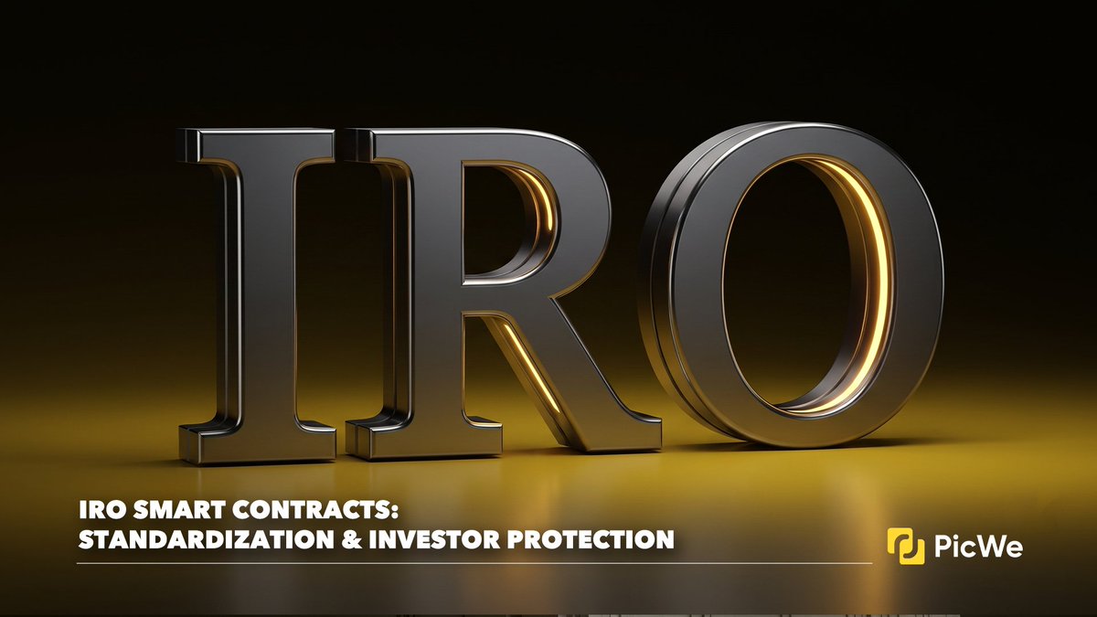 PicWeGlobal's tweet photo. What makes IRO safe for investors? It's in the code. 

IRO smart contracts enforce:
📋 Standardized parameters — every IRO follows the same framework
🔒 Soft cap protection — if funding fails, you get refunded
⏰ Unlock phases — fair allocation, no front-running
🔐 Built-in investor protections — coded, not promised

This isn't "trust us."
This is "verify on-chain."
📖 https://t.co/WT8uzV8N6p