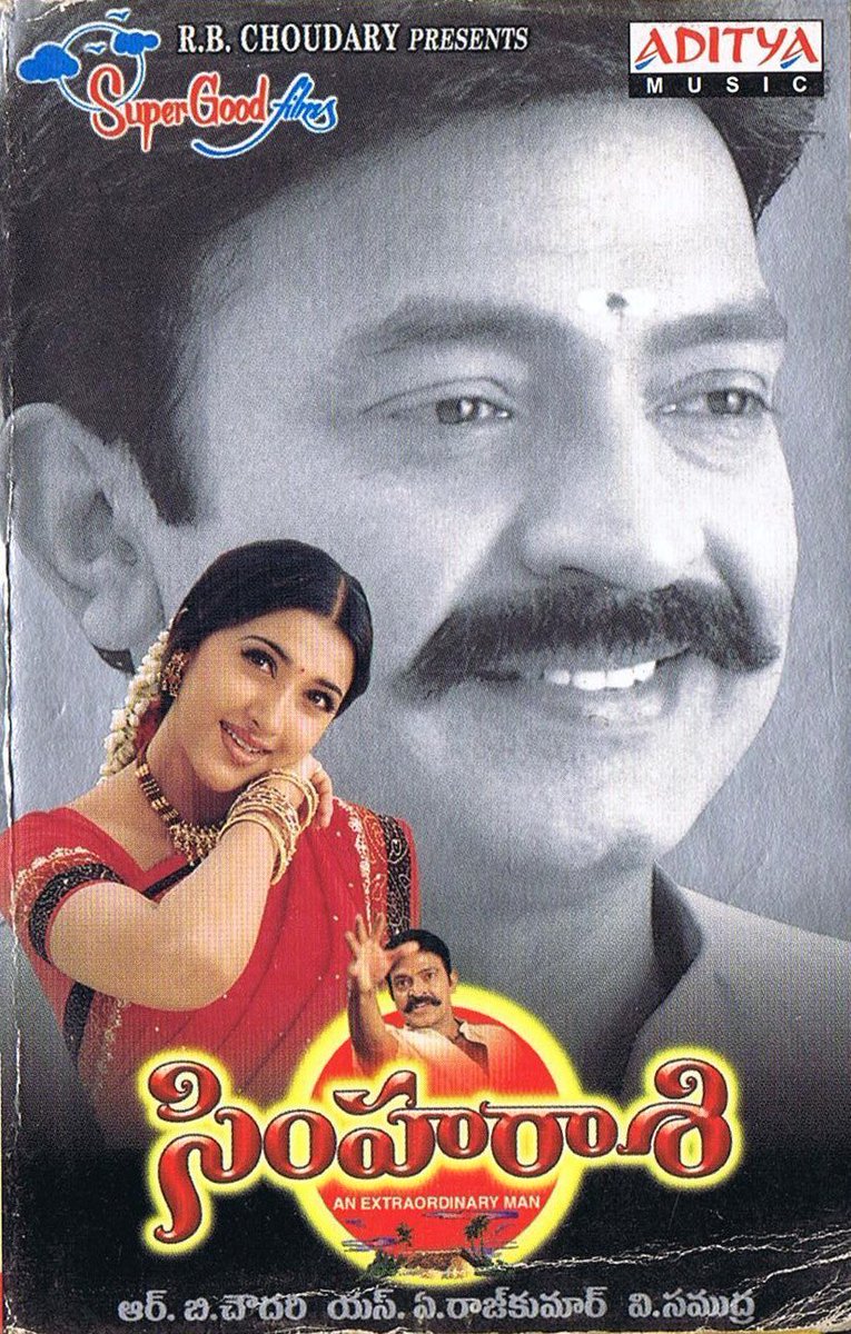 MoviesUpdatez's tweet photo. #25YearsForSimharasi
Hyderabad, Devi70 42 Days Run
Replaced With #Chirujallu
@ActorRajasekhar #SakshiShivanand #RBChoudary #SARajKumar @SuperGoodFilms_
A Film by #VSamudra #Simharasi https://t.co/Z5nvlOUyHA