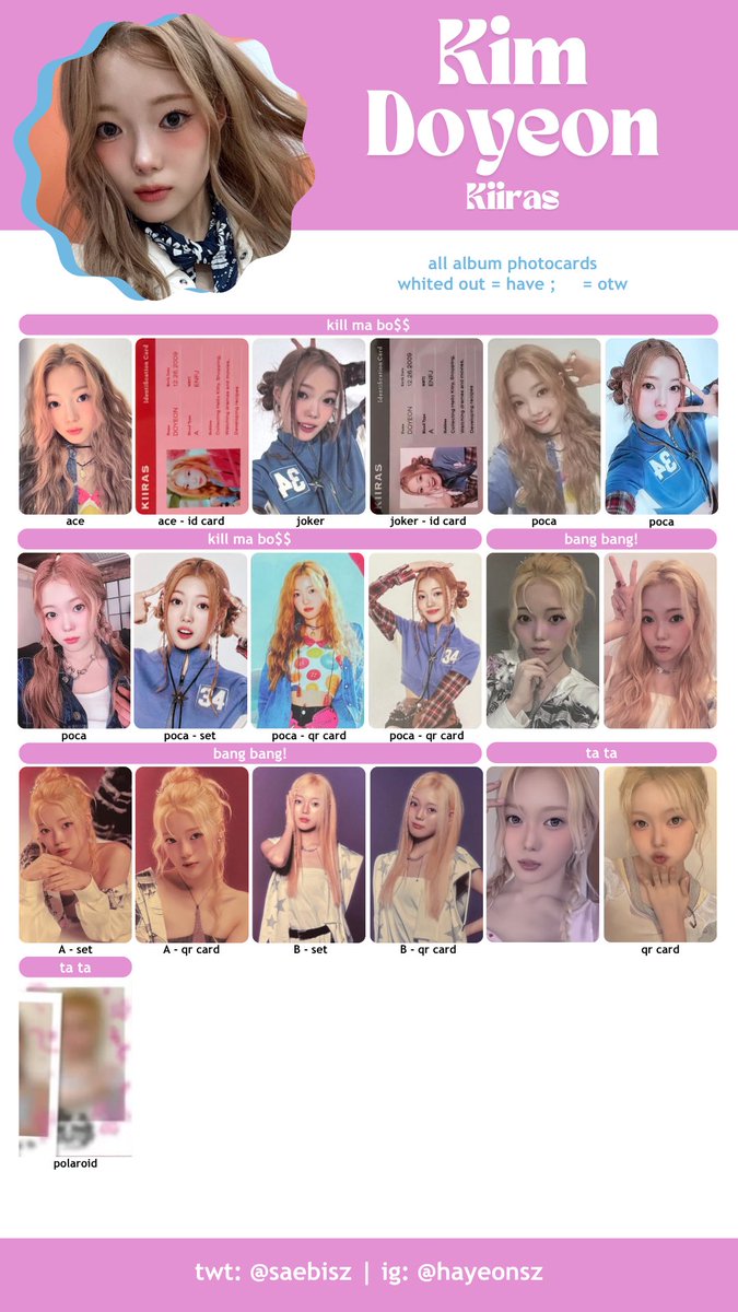 kiiras 키라스 photocard 포토카드 template - updated with ta ta