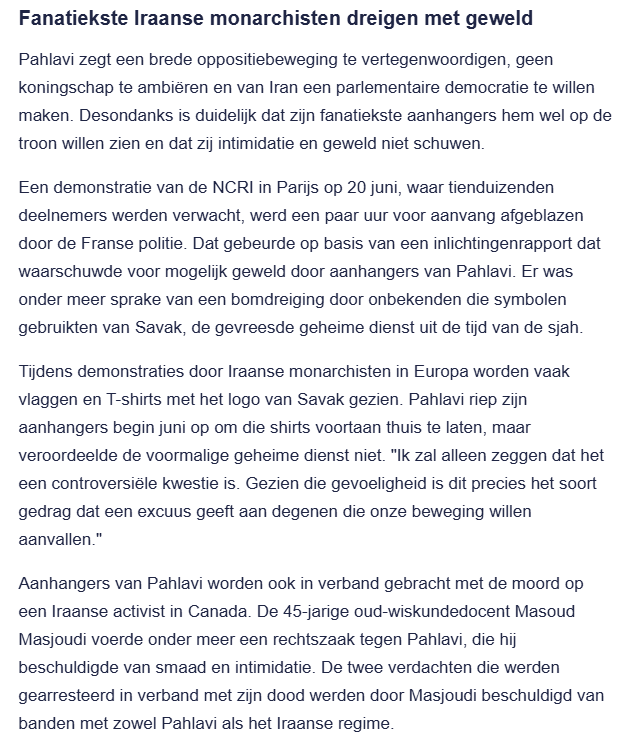 HanifJazayeri's tweet photo. Oude wonden opengereten bij bezoek Iraanse oud-kroonprins aan Tweede Kamer - @NUnl

Waarom promoten sommige Kamerleden Reza Pahlavi en de terugkeer van de dictatuur van de sjah? Het Iraanse volk zegt: nee tegen de sjah, nee tegen de mullahs.

@jesseklaver @KatiPiri @NicoleMaesVVD https://t.co/uDl60DQtLT