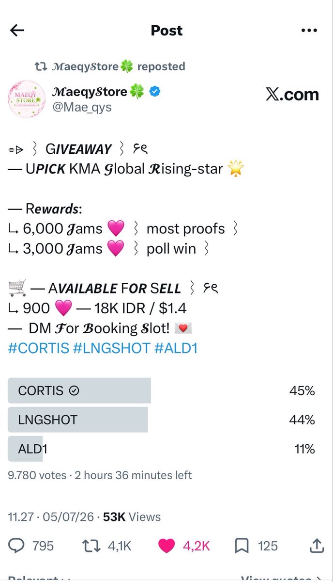 dieverest's tweet photo. @Mae_qys for #cortis https://t.co/M4rwMNaQ8T
