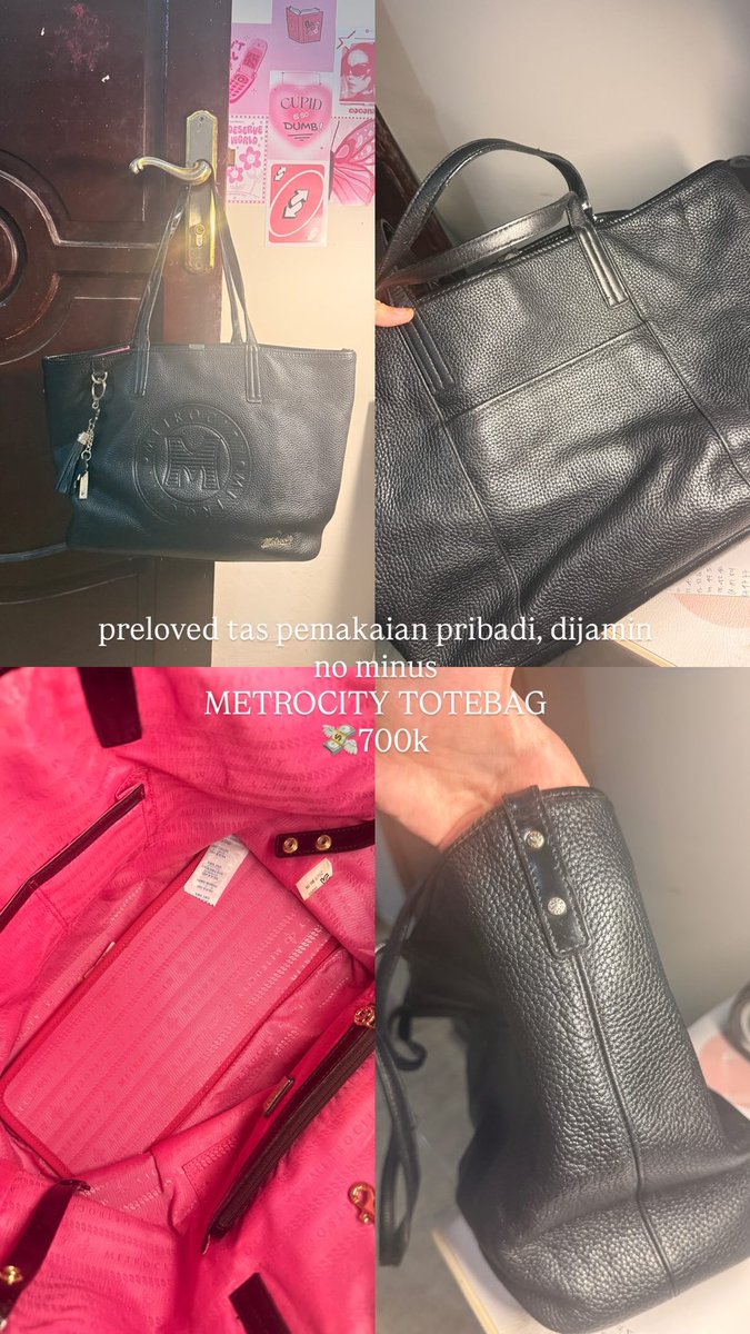jcpiec's tweet photo. WTS‼️ tote bag metrocity, 💸700k masih bisa nego https://t.co/AR2mehIYCi
