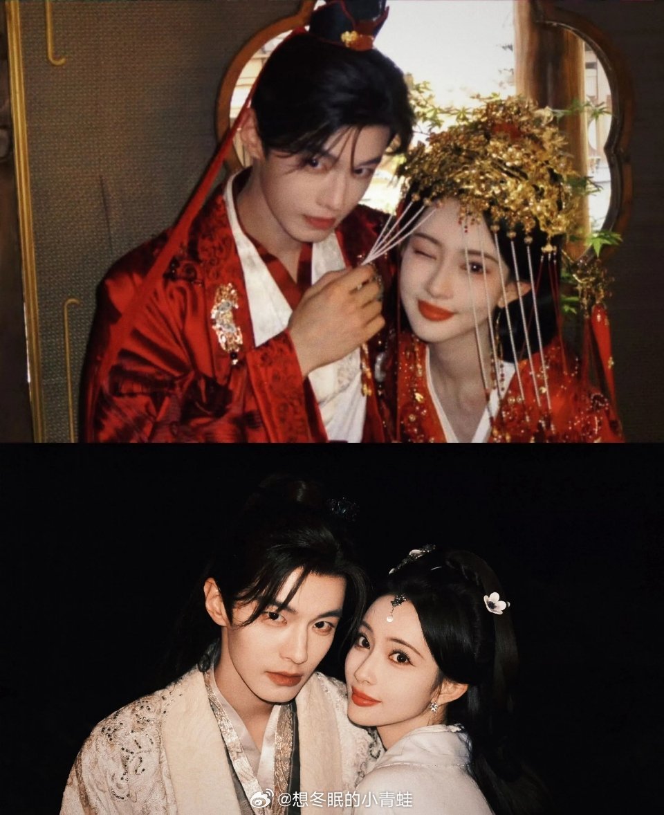 kawaiprimi075's tweet photo. #HeYu treats #MengZiyi , cast and crew of #EmpressReborn today. Don't forget to tune in to #Blossomsofpower on 9th July https://t.co/OWAmPqNcHh