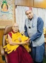 ShashiTharoor's tweet photo. On the auspicious occasion of His Holiness the 14th @DalaiLama’s 91st birthday, I humbly extend my deepest respect, warmest wishes, and profound gratitude to a soul who has spent a lifetime illuminating our world.

For nearly a century, His Holiness has stood as an unwavering pillar of peace, compassion, and resilience. In a world that often feels fractured, his gentle reminders of the power of human kindness, universal responsibility, and the oneness of humanity serve as a vital compass for us all. 

Today, we celebrate not just the milestone of his 91st year, but the vast ocean of wisdom he continues to share so selflessly. May his life be blessed with excellent health, enduring strength, and long-lasting peace, so that he may continue to inspire generations to come.

Happy Birthday, Your Holiness. Thank you for being a living embodiment of the peace and compassion we all strive to find within ourselves and cultivate in the world — and which you have taught us are necessities of life, not optional luxuries. 
#DalaiLama #Compassion #Peace #HappyBirthday #Wisdom #Kindness