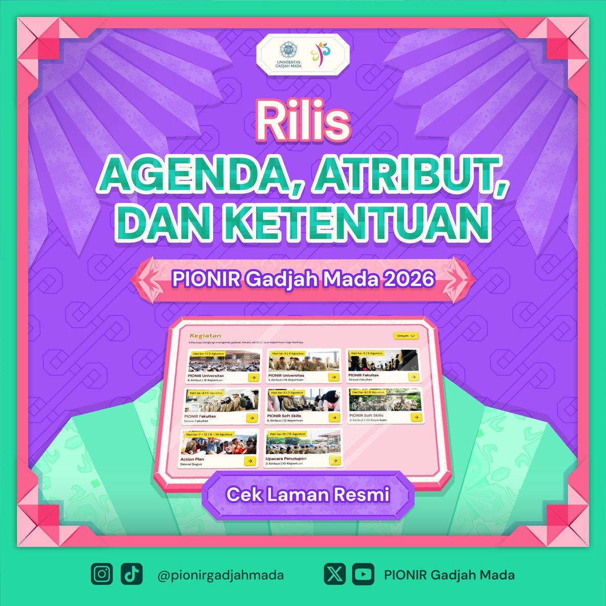 PIONIR Gadjah Mada tweet media