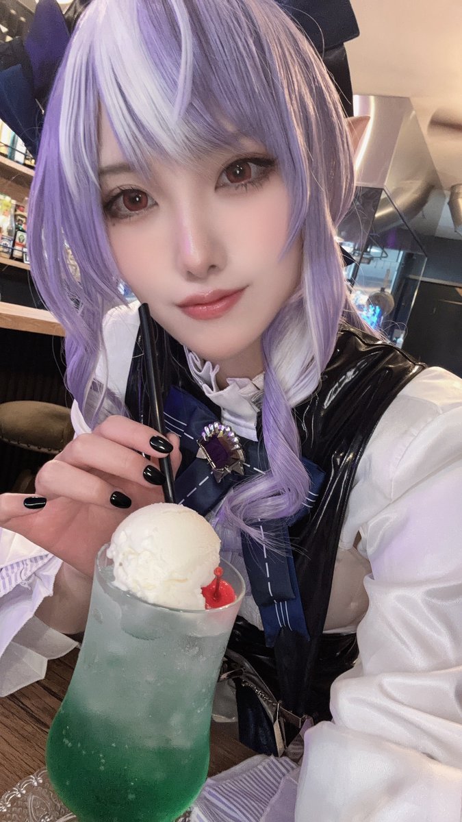 Ra1p_p1's tweet photo. 今日はエモスタさんで撮影です〜‼️
クリームソーダ可愛いね🍈🍨

 #エモスタ https://t.co/z8nbKaG2bf