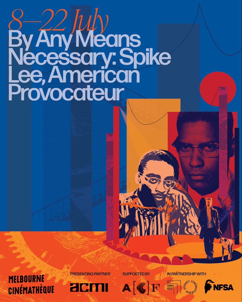 MelbCteq's tweet photo. Join us on Wednesday 8 July for the opening night of our next season, By Any Means Necessary: Spike Lee, American Provocateur.

7:00pm - School Daze (1988)

9:20pm - 25th Hour (2002) https://t.co/8oKPt35Lro