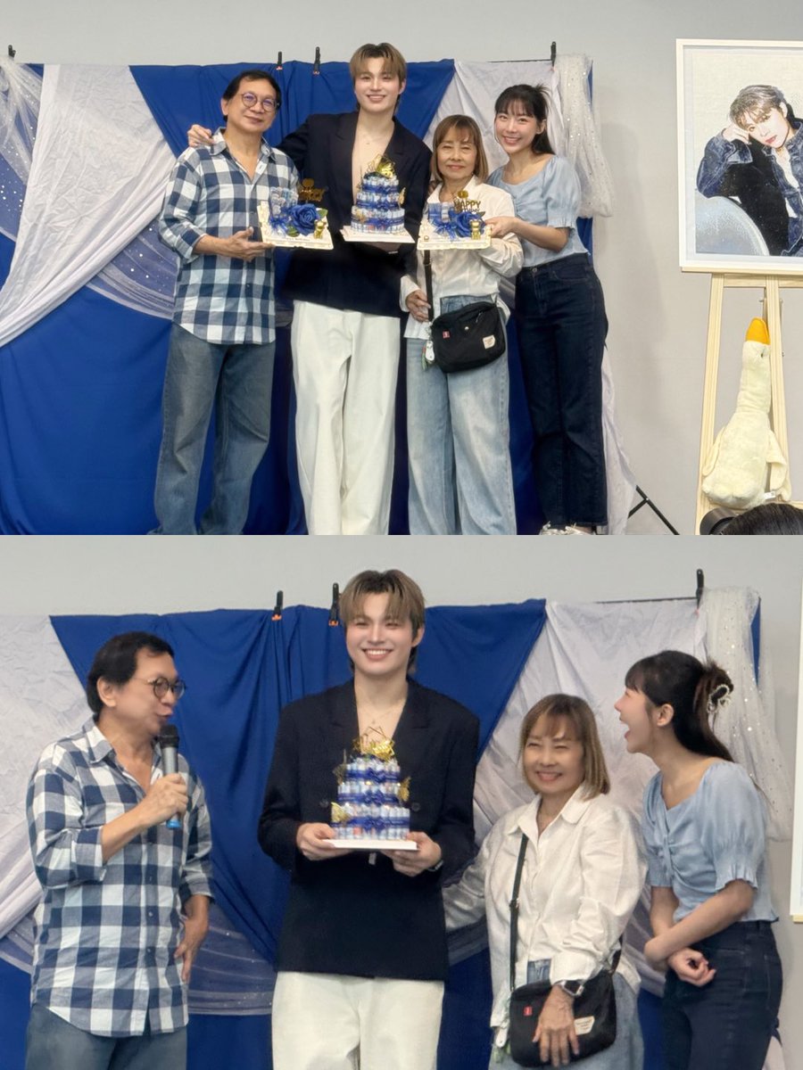 SuperThai_'s tweet photo. Lights, camera, happiness 📸 May your 26th chapter be your most beautiful one 🍀

ขอบคุณที่อยู่ด้วยกันมาจนถึงวันนี้นะครับ และหวังว่าเราจะอยู่ด้วยกันไปนาน ๆ เลยนะ🩵

#SuperThai
#The26thSceneOfPlengthai
#PlengThai_ynwa https://t.co/o92xaYtYbA