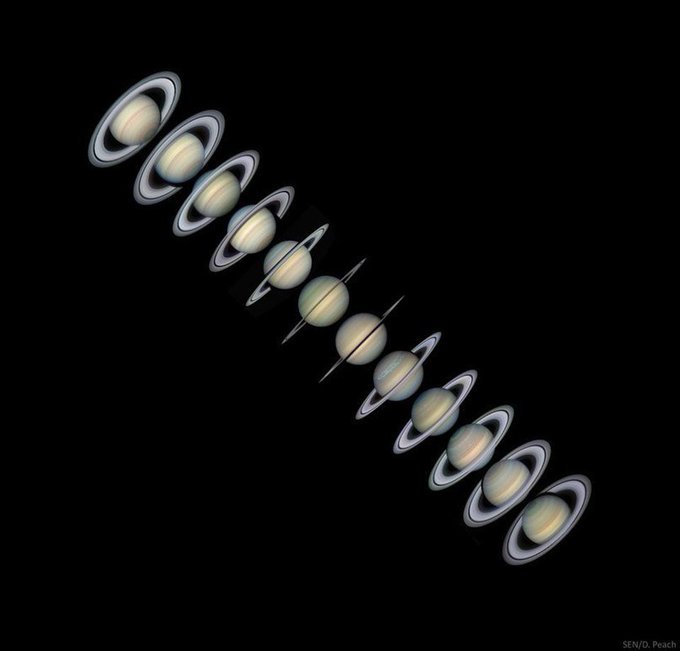 iflscience1's tweet photo. Seasonal changes on Saturn from 2004 to 2015

Earth isn't the only planet with seasons https://t.co/DK9esH3ZWI