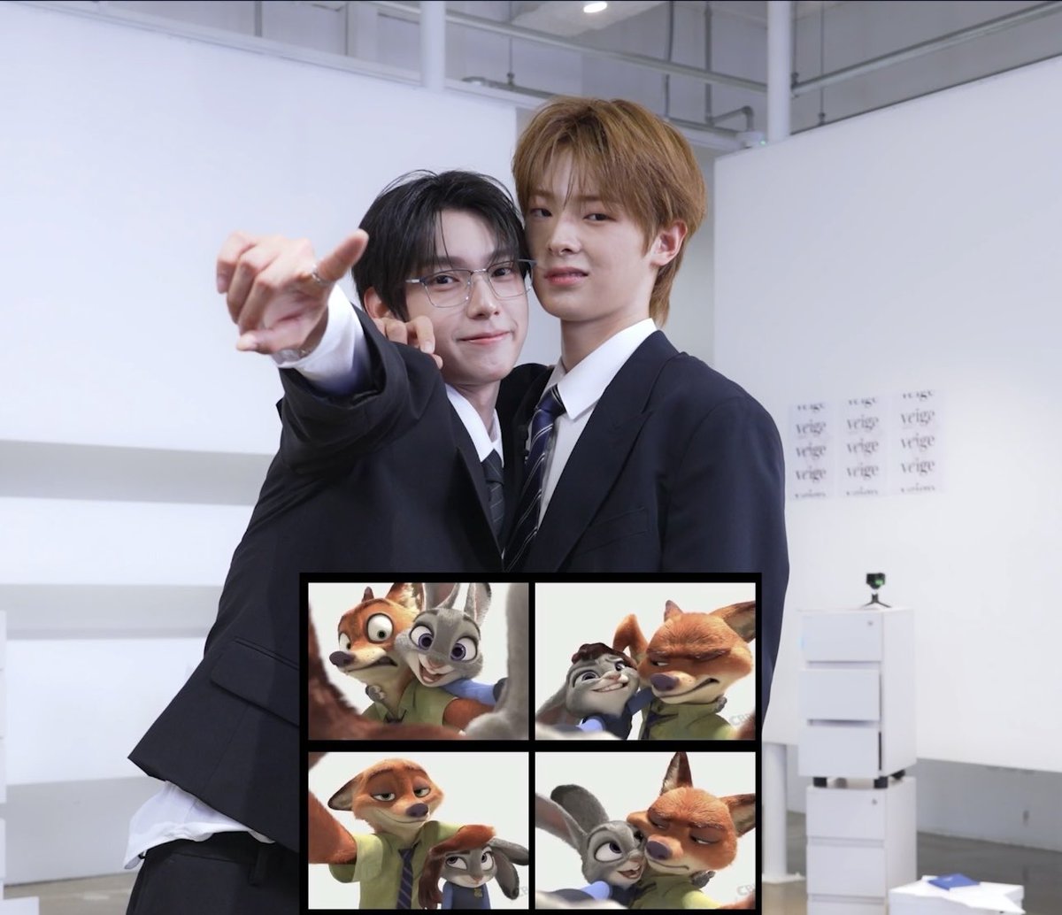 page_liyu's tweet photo. FLARE U NICK AND JUDY 🐰🦊

#플레어유 #FLAREU #최립우 #CHUEILIYU #강우진 #KANGWOOJIN https://t.co/iNSIz8BqDt