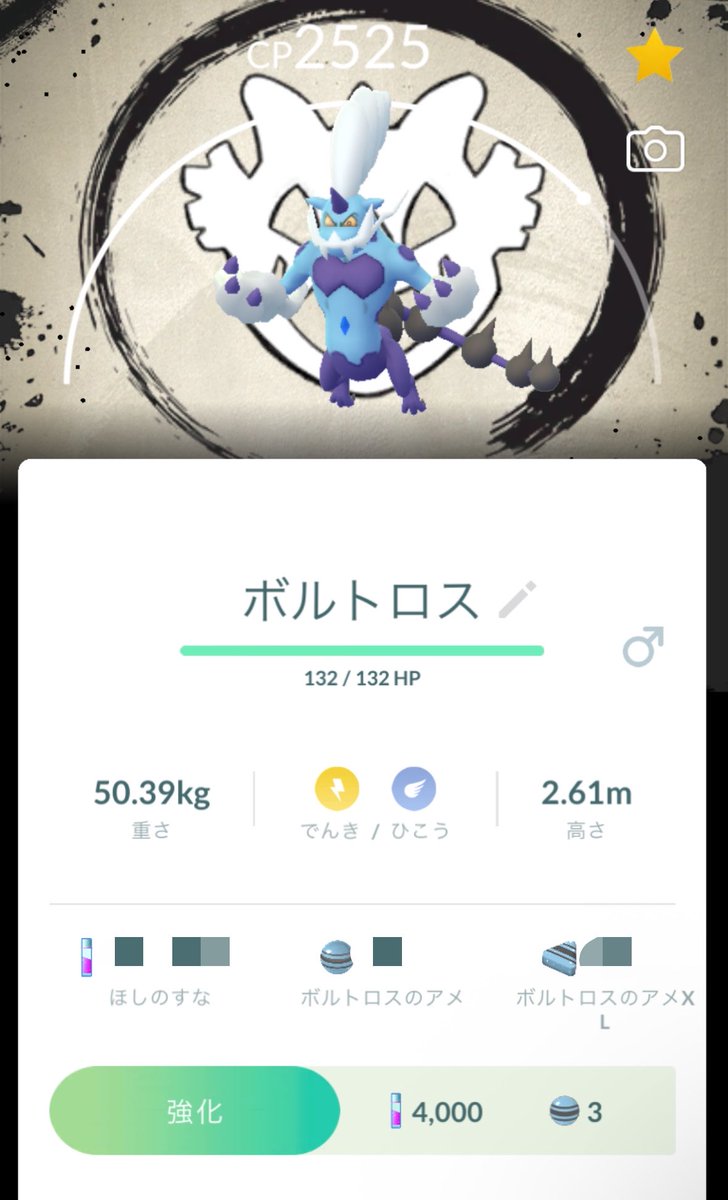 marsh_pwpr's tweet photo. ダサいと話題の背景が最初についたのは霊獣ボルトロスでした
背景のにっこりサイドンとおじさんのニヤケ顔がシンクロしてるように見えてお気に入りです，CPもニコニコで尚良き☺️
#ポケモンGO https://t.co/g39Xf3Wbtl